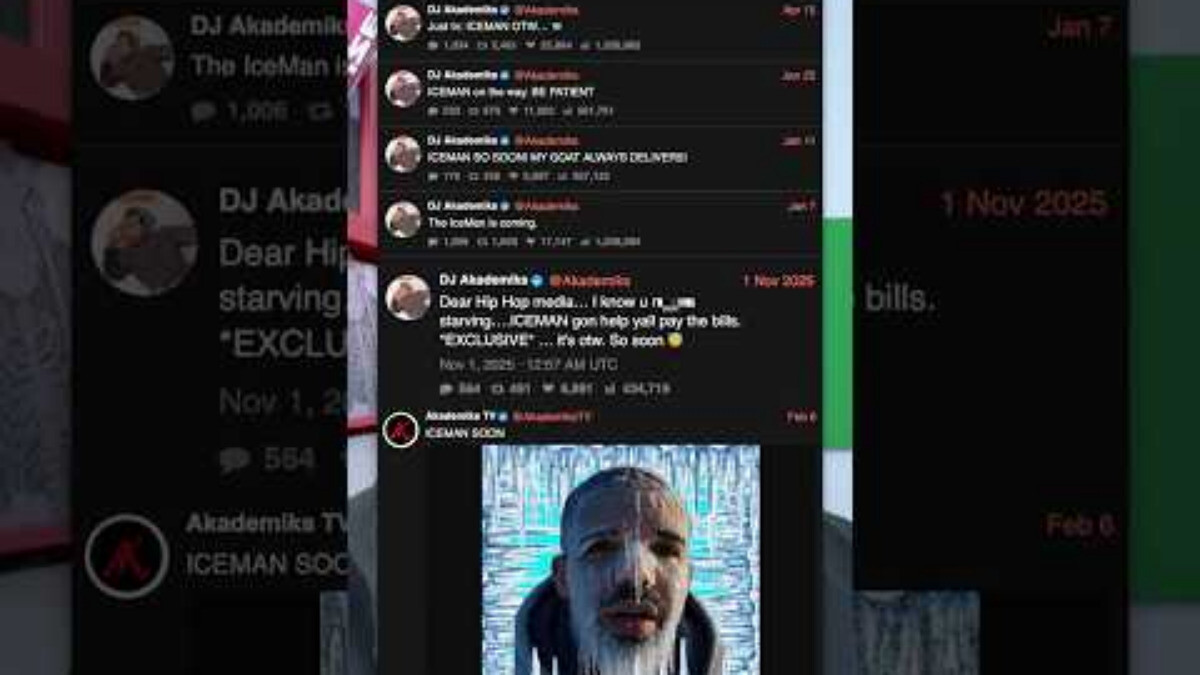 DRAKE. ICEMAN. COMING. SOON. 🧊