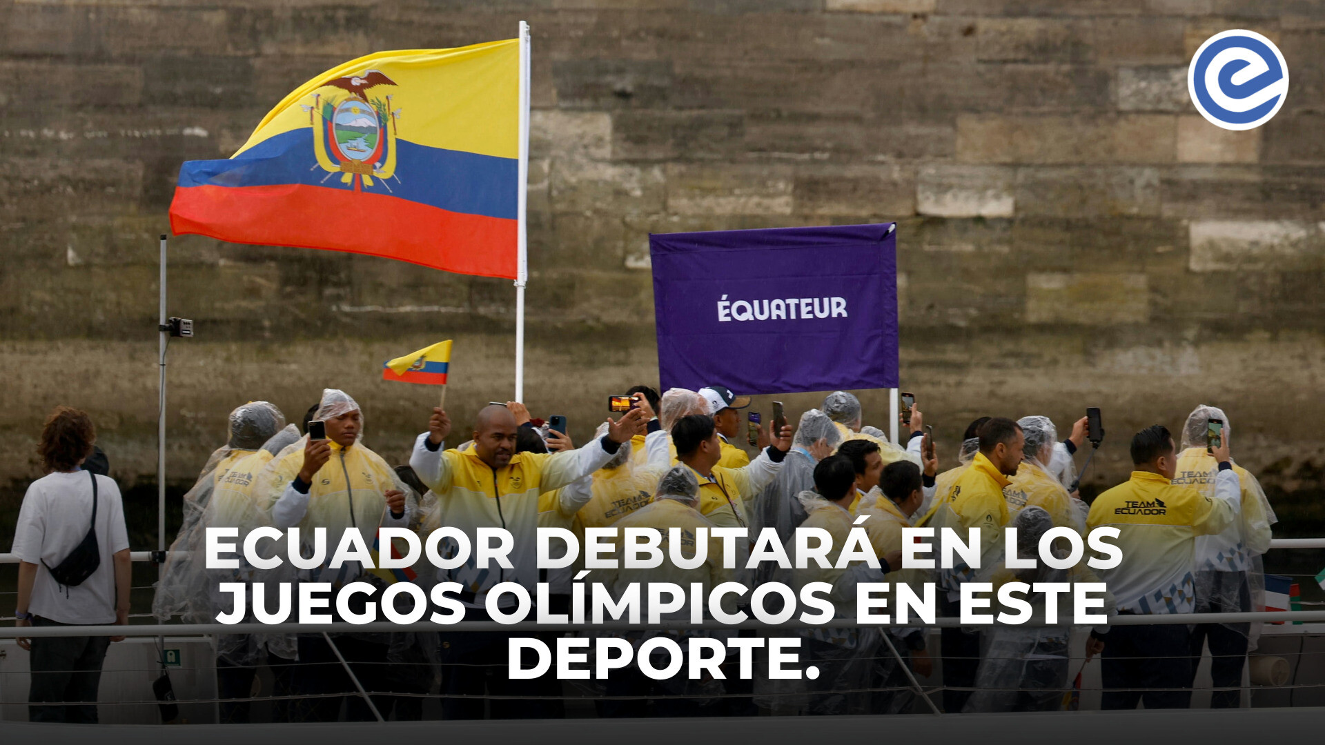 Ecuador debutará en los Juegos Olímpicos