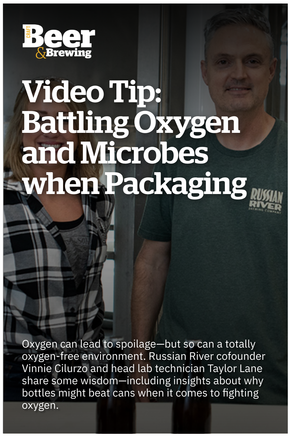 Video Tip Battling Oxygen and Microbes when Packaging Craft Beer