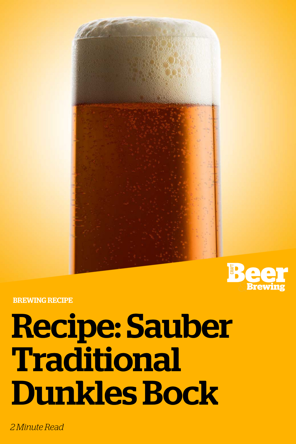 Traditional Bock Beer Recipe | Bryont Blog