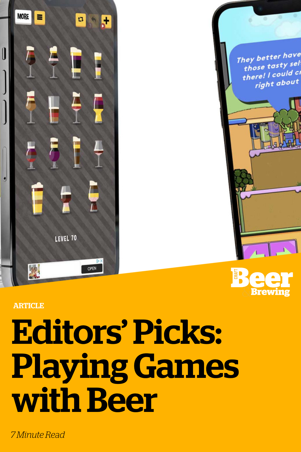 Editors’ Picks Playing Games with Beer Craft Beer & Brewing