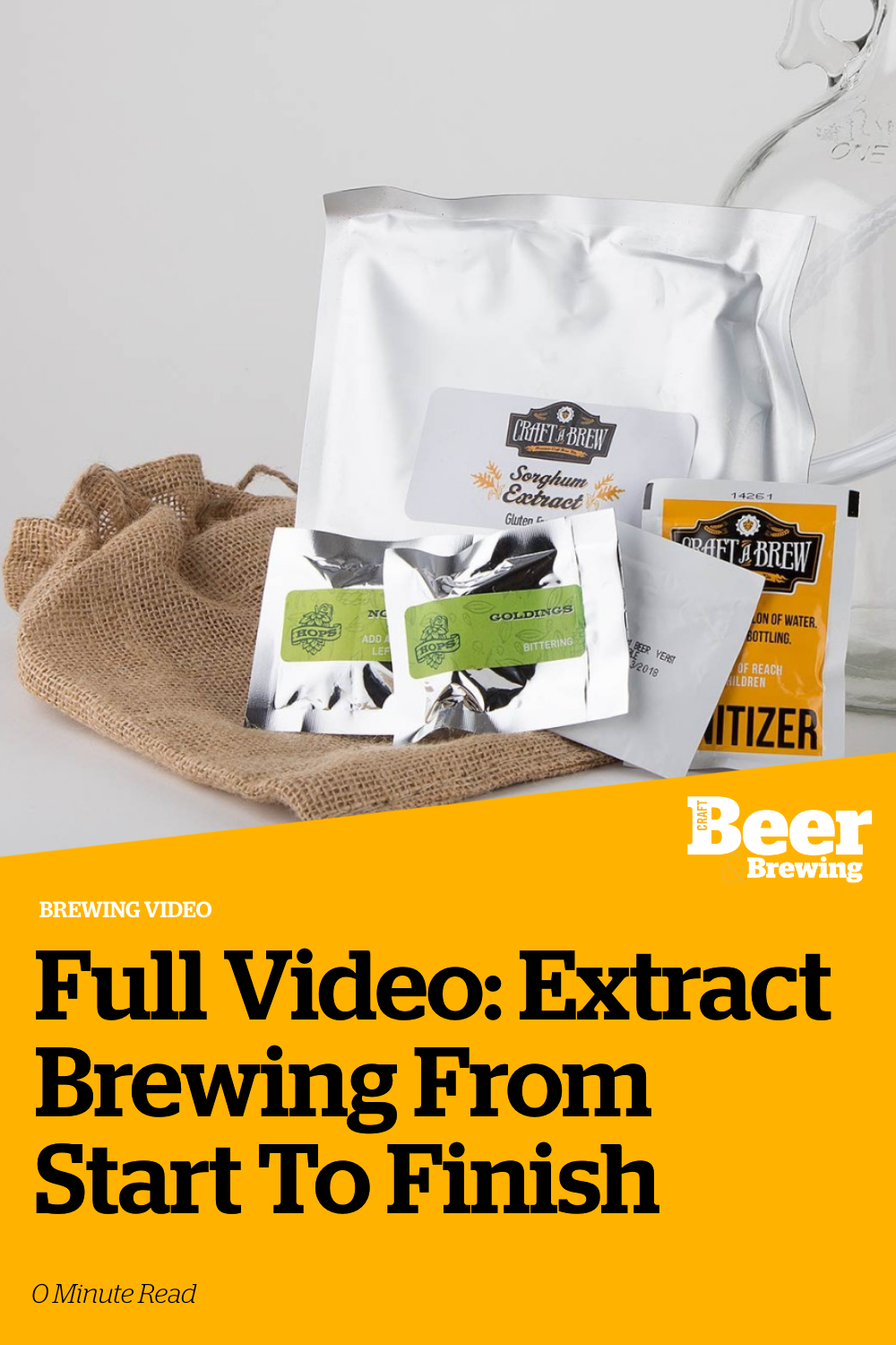 Full Video Extract Brewing From Start To Finish Craft Beer & Brewing