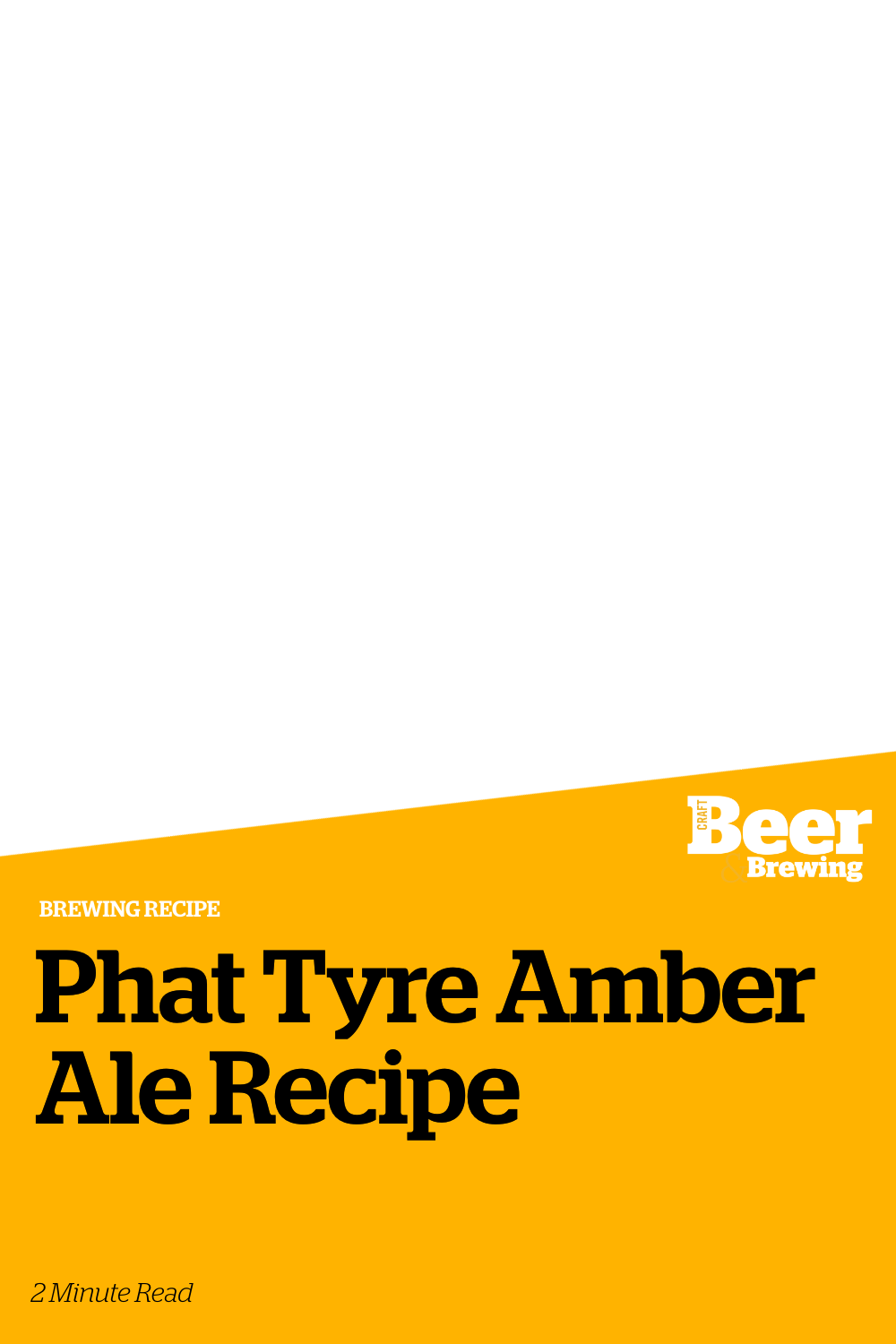 Phat Tyre Amber Ale Recipe Craft Beer & Brewing