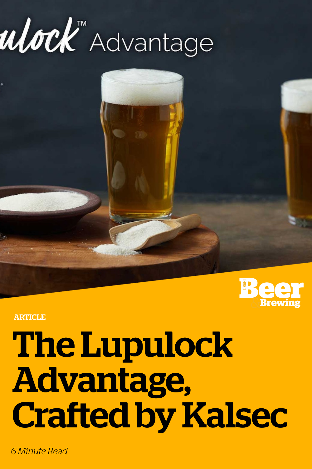 The Lupulock Advantage, Crafted by Kalsec Craft Beer & Brewing