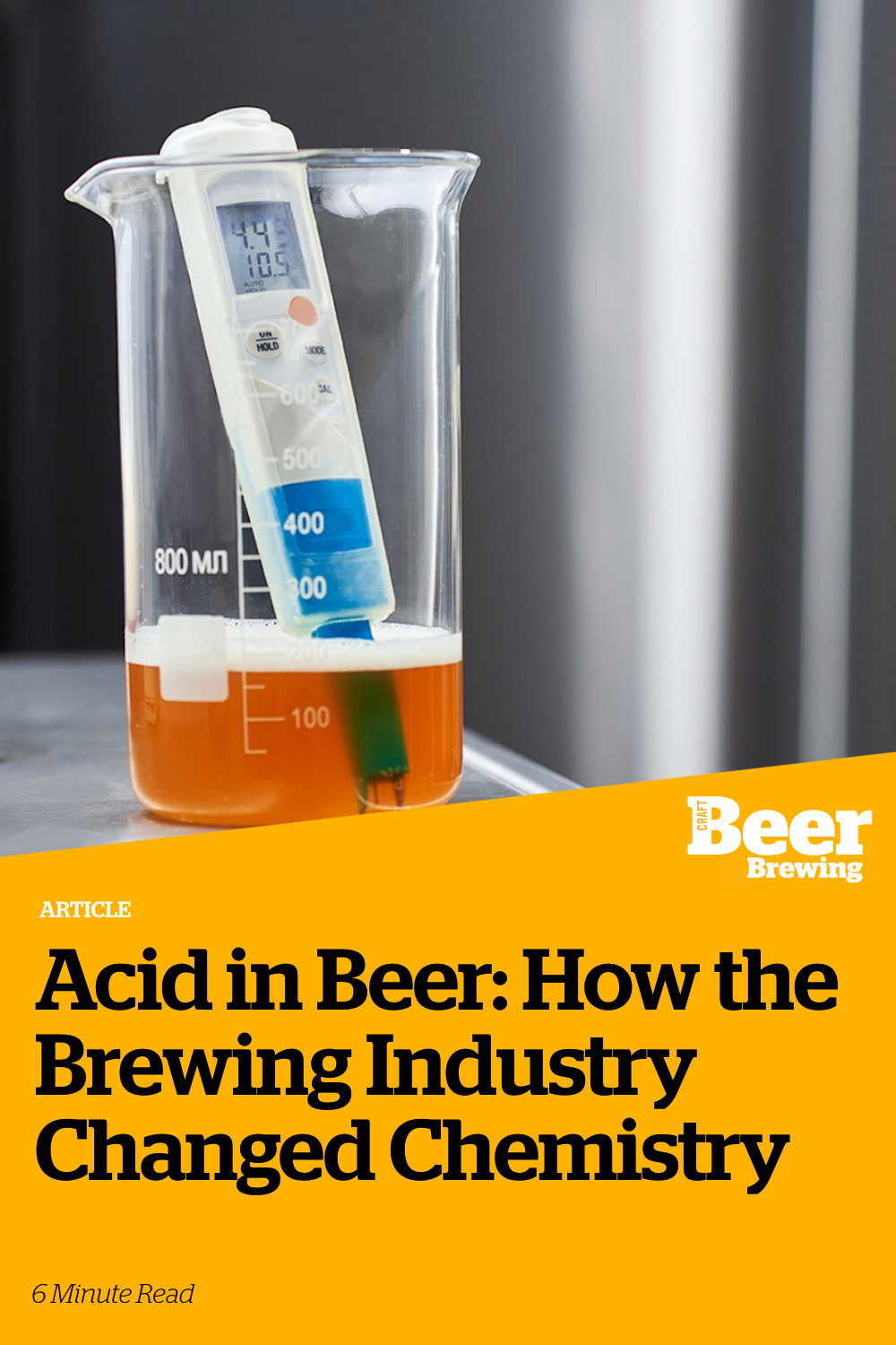 Acid in Beer How the Brewing Industry Changed Chemistry Craft Beer