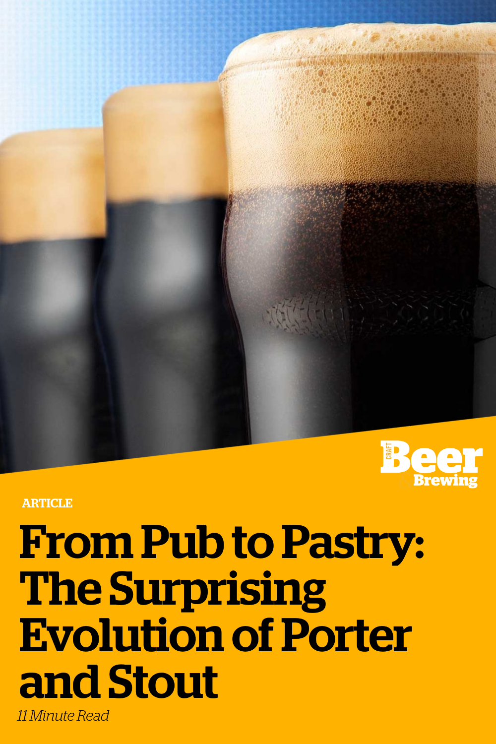 From Pub to Pastry The Surprising Evolution of Porter and Stout