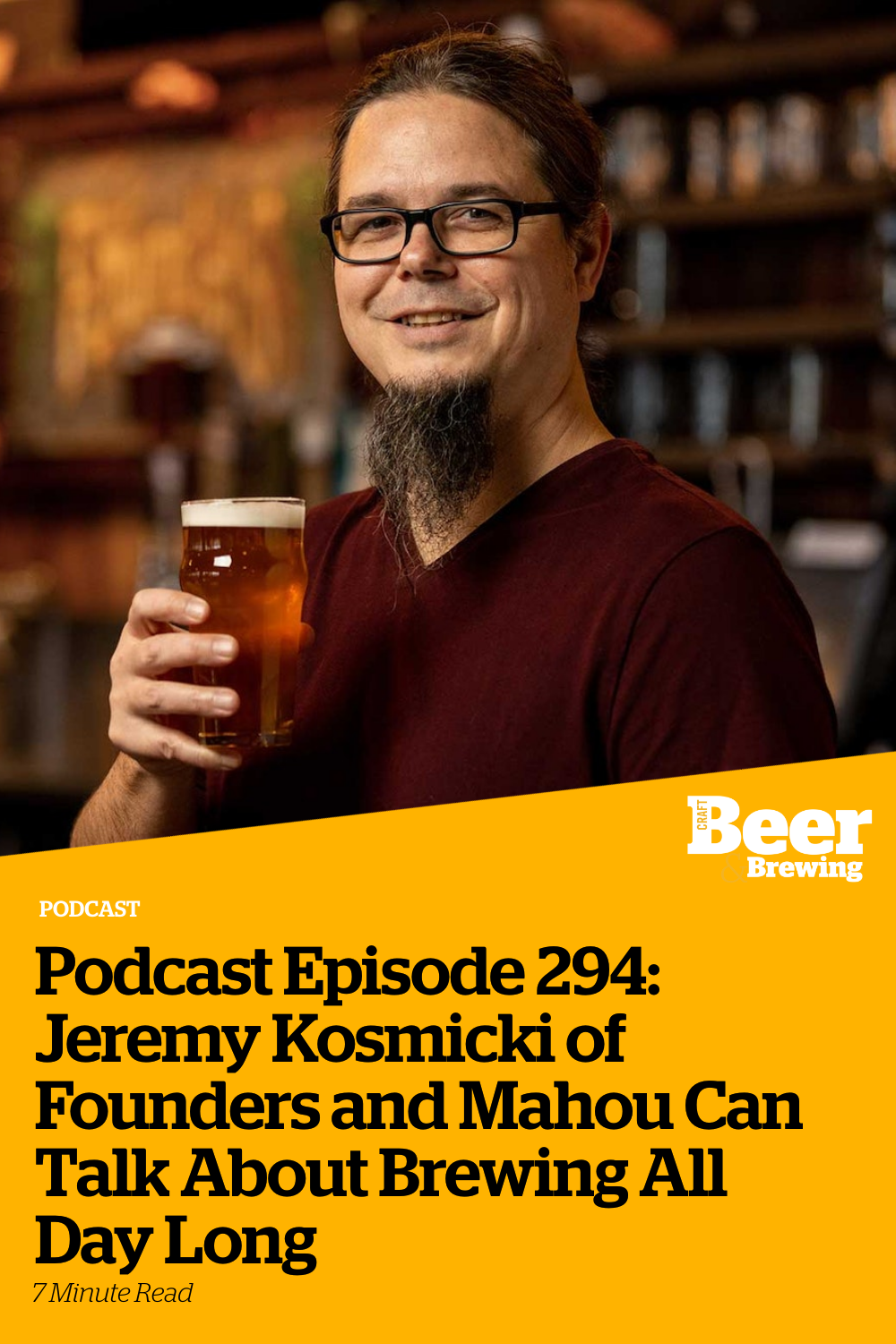 Podcast Episode 294 Jeremy Kosmicki of Founders and Mahou Can Talk