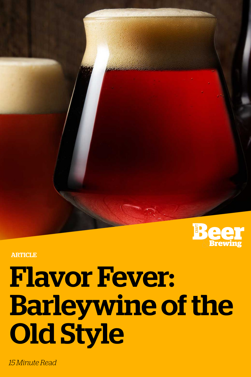 Flavor Fever Barleywine of the Old Style Craft Beer & Brewing