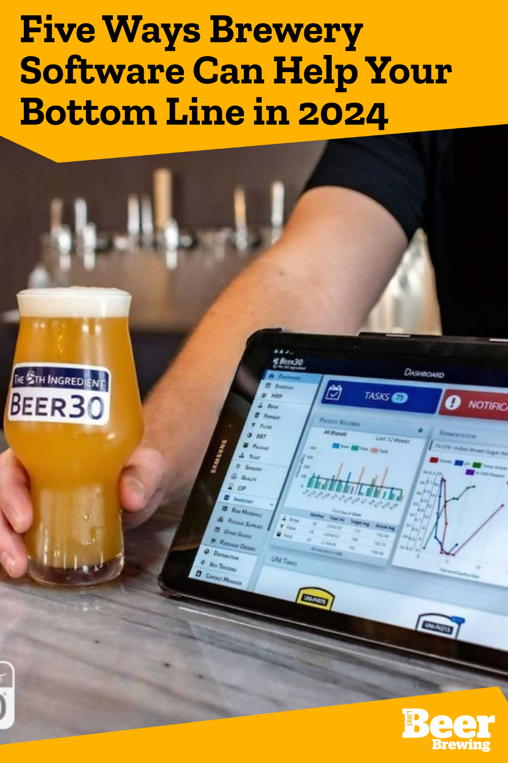 Five Ways Brewery Software Can Help Your Bottom Line in 2024 Craft