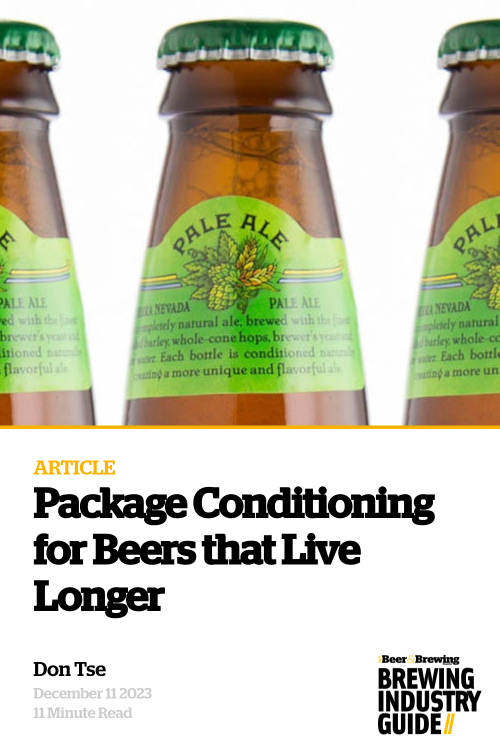 Package Conditioning for Beers that Live Longer Brewing Industry Guide