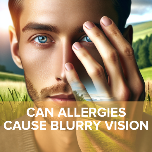 Allergy-Induced Blurry Vision: Causes, Symptoms, Treatments (2024 