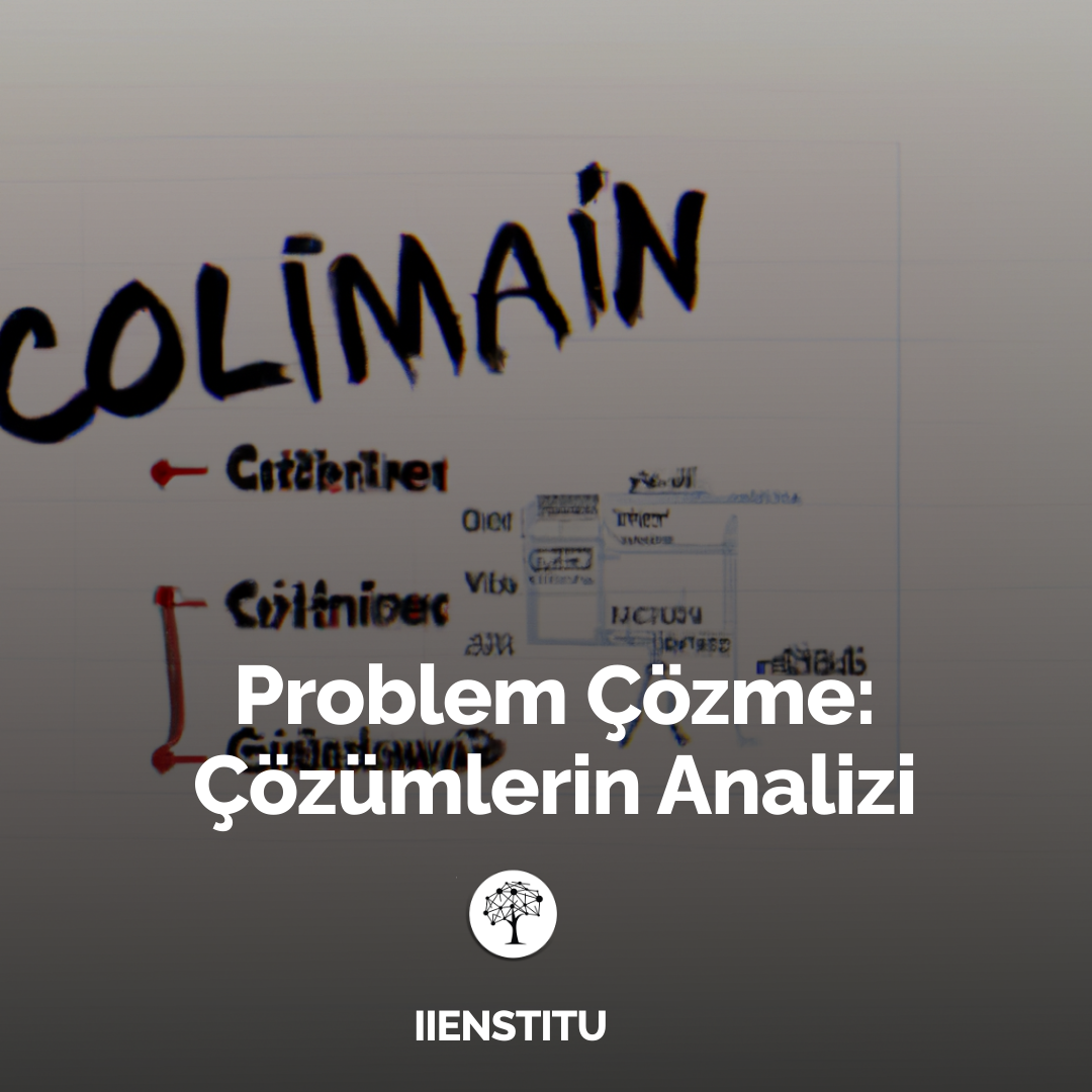 Problem Çözme: Çözümlerin Analizi