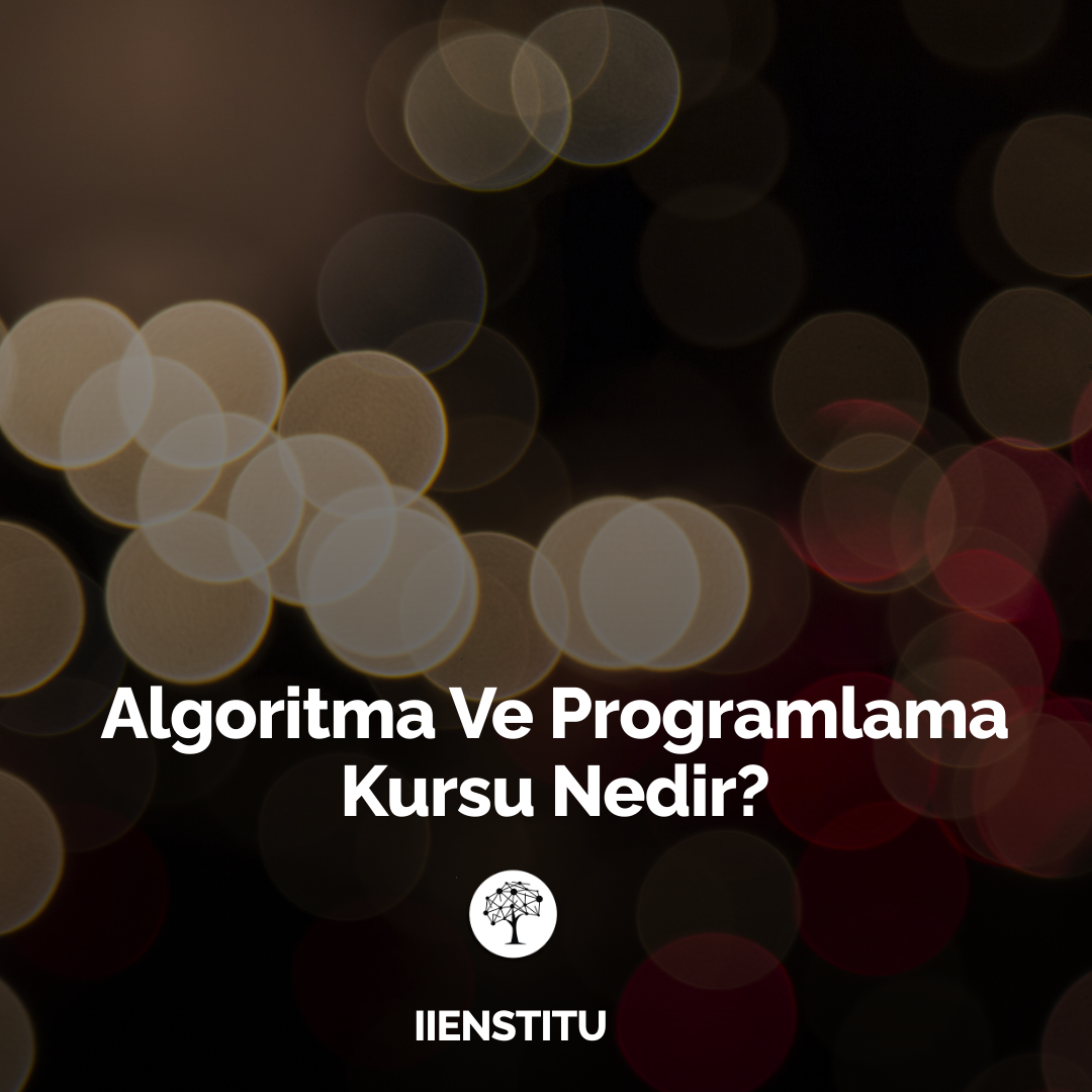Algoritma Ve Programlama Kursu Nedir?