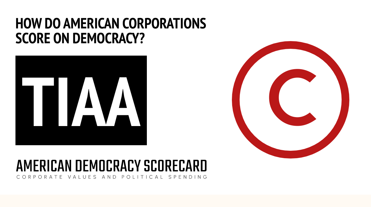 TIAA Political Contributions Tracker American Democracy Scorecard apers-retirement-calculator-mayshajette