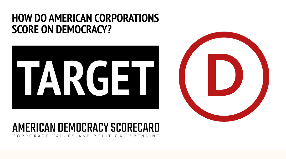 Target Political Contributions Tracker American Democracy Scorecard