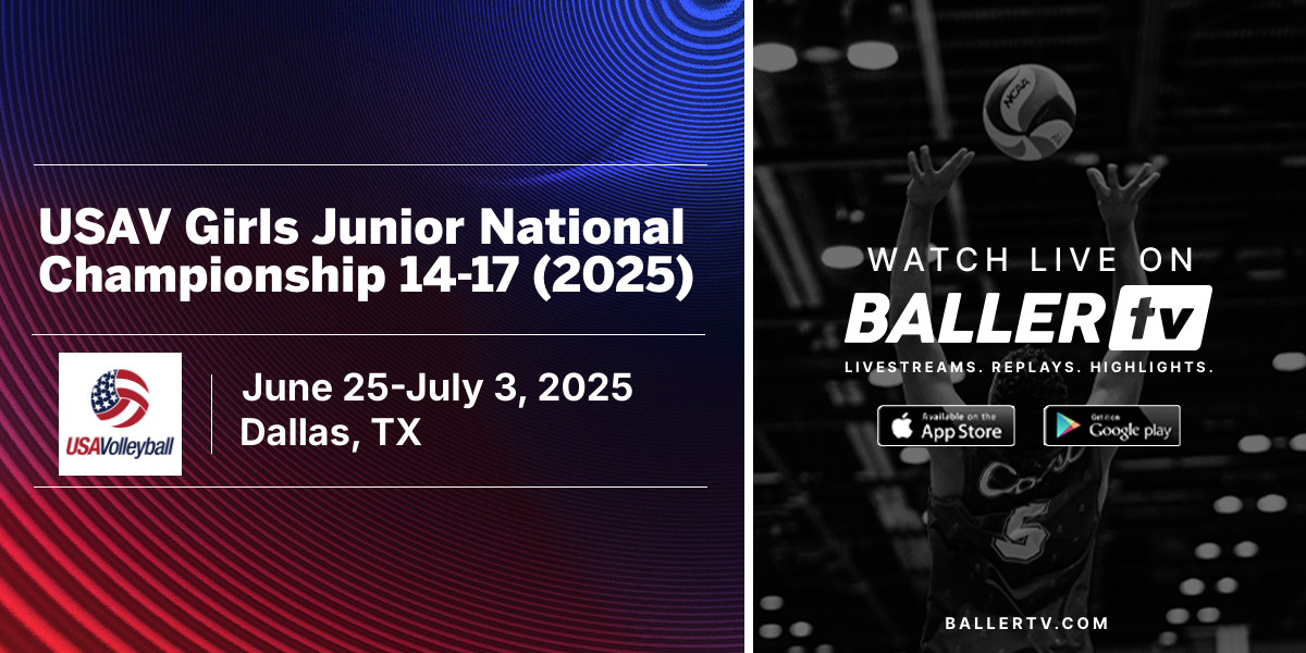 Watch the USAV Girls Junior National Championship 14-17 (2025 ...