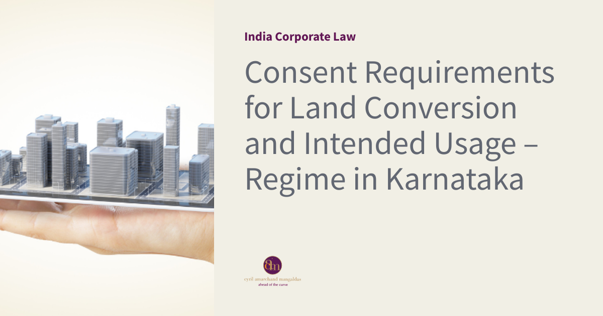 Consent Requirements for Land Conversion and Intended Usage Regime in