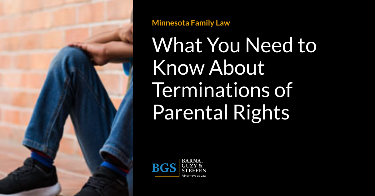 What You Need to Know About Terminations of Parental Rights Minnesota Family Law Blog