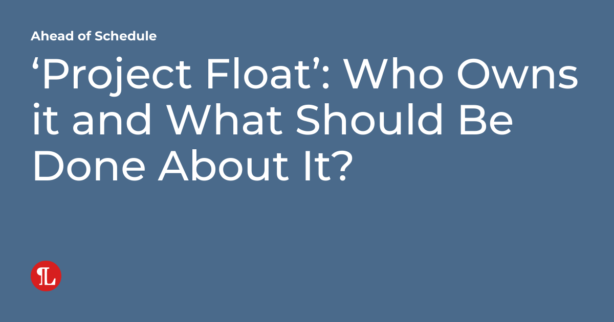 ‘Project Float’ Who Owns it and What Should Be Done About It?