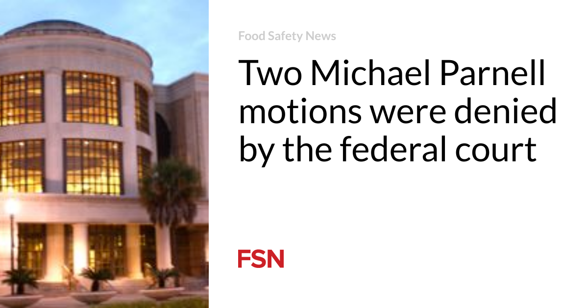 Two Michael Parnell motions were denied by the federal court