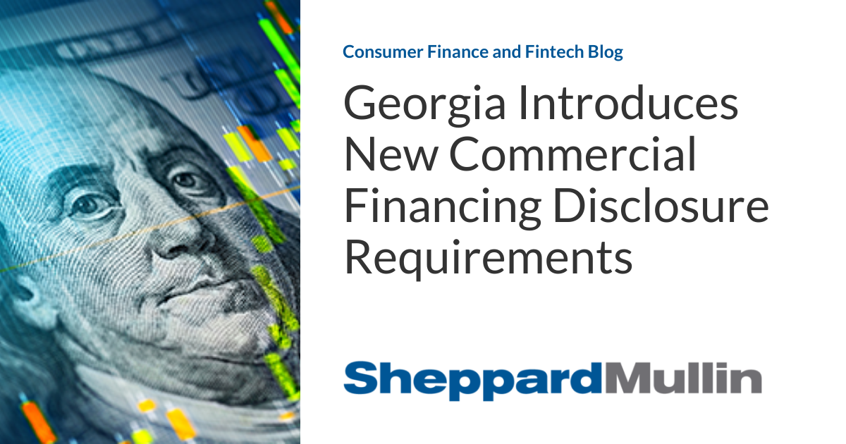 Introduces New Commercial Financing Disclosure Requirements