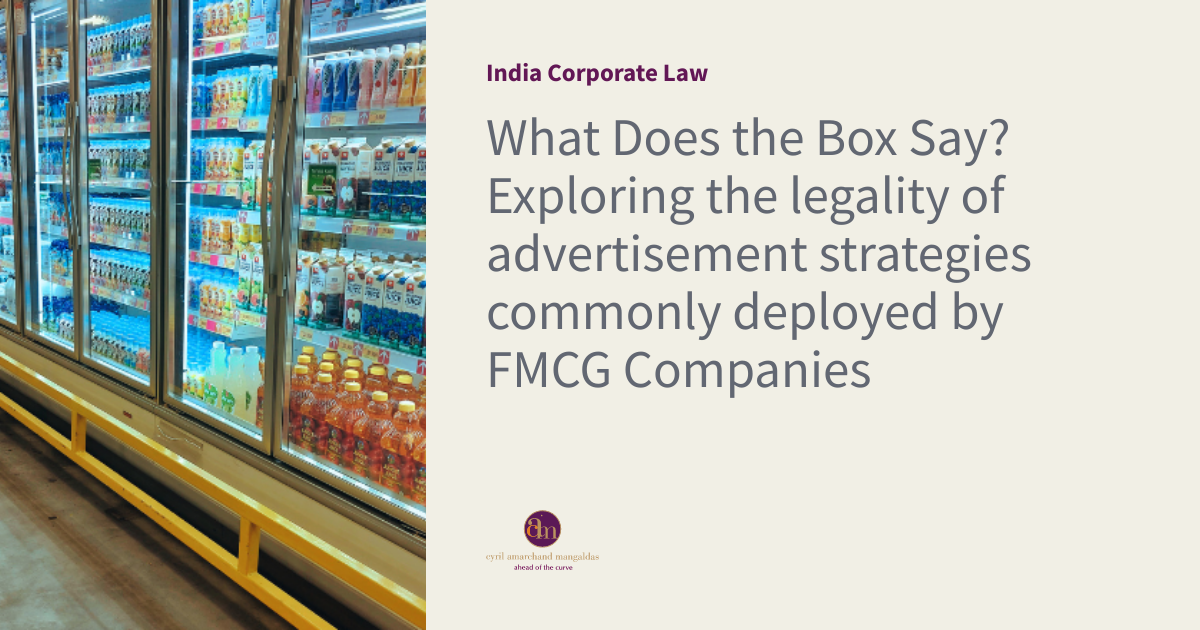 What Does the Box Say? Exploring the legality of advertisement