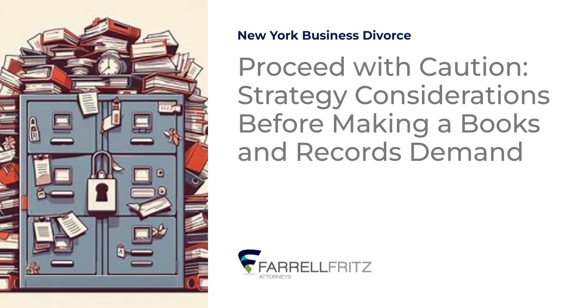 Proceed with Caution Strategy Considerations Before Making a Books and