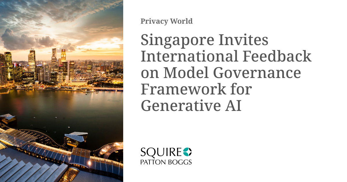 Regulatory and Ethical Frameworks for Generative AI in Singapore