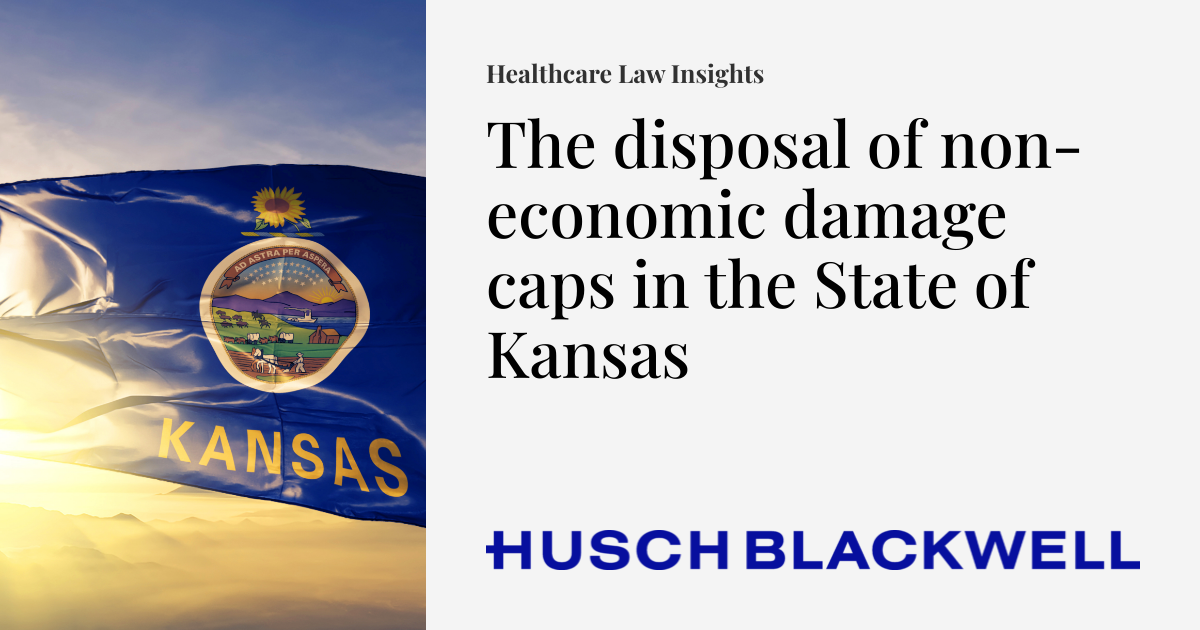 The disposal of noneconomic damage caps in the State of Kansas