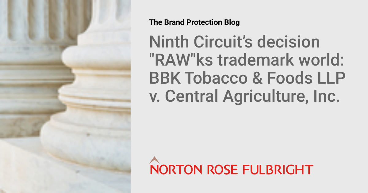 bbk tobacco and foods Ninth Circuit's decision 