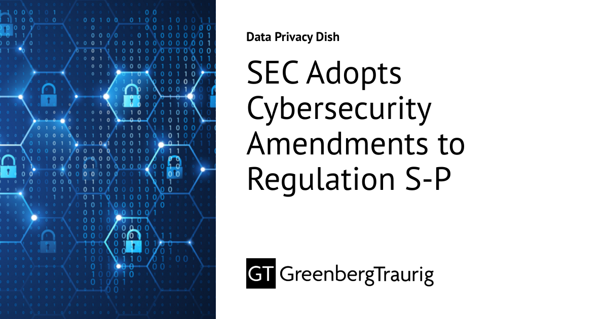 Regulation Sp Amendments