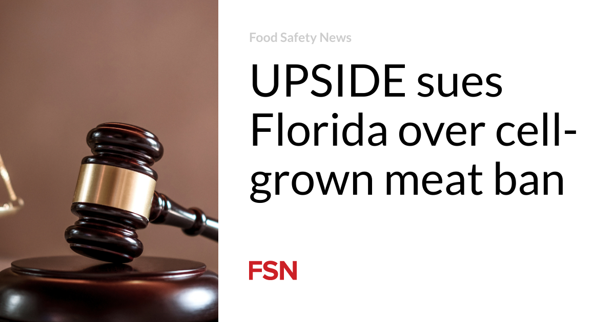 UPSIDE、細胞培養肉の禁止をめぐりフロリダ州を提訴