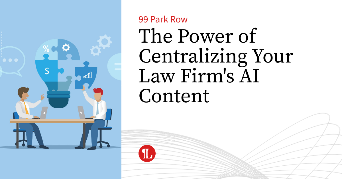 Centralising Ruler The Power of Centralizing Your Law Firm's AI Content
