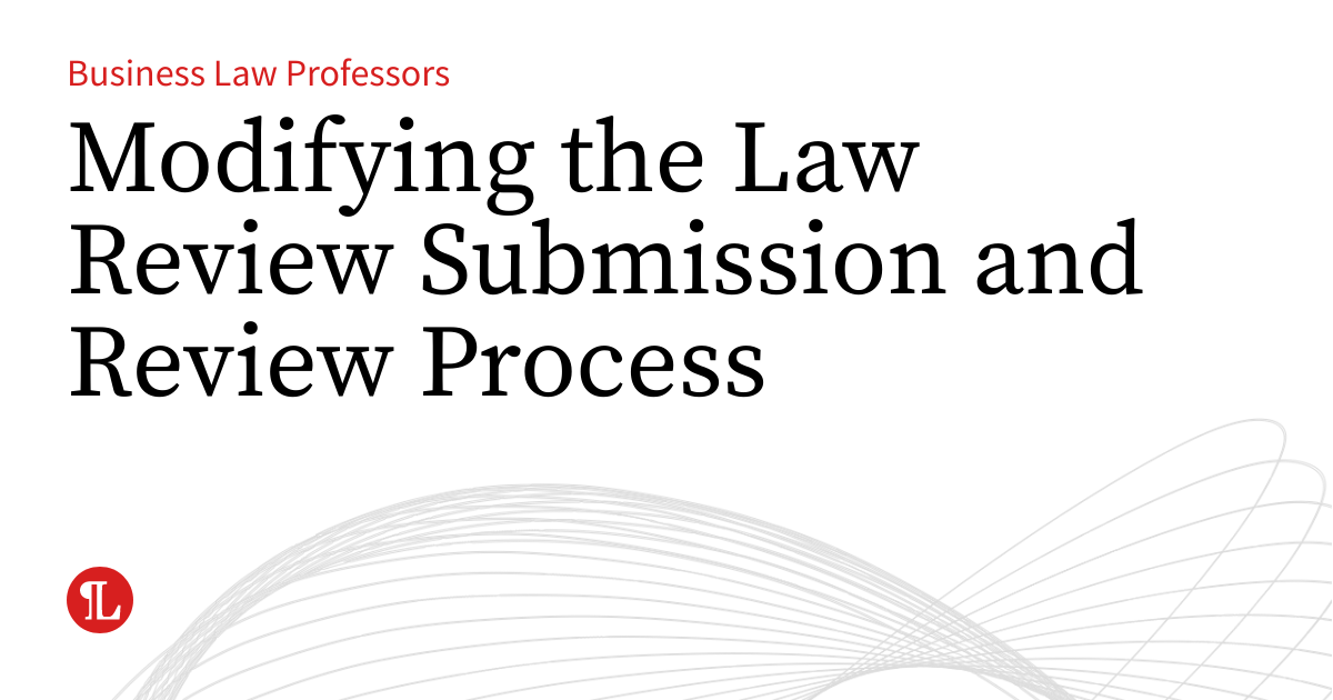 FEDERAL LAW REVIEW SUBMISSION GUIDELINES visual data 2