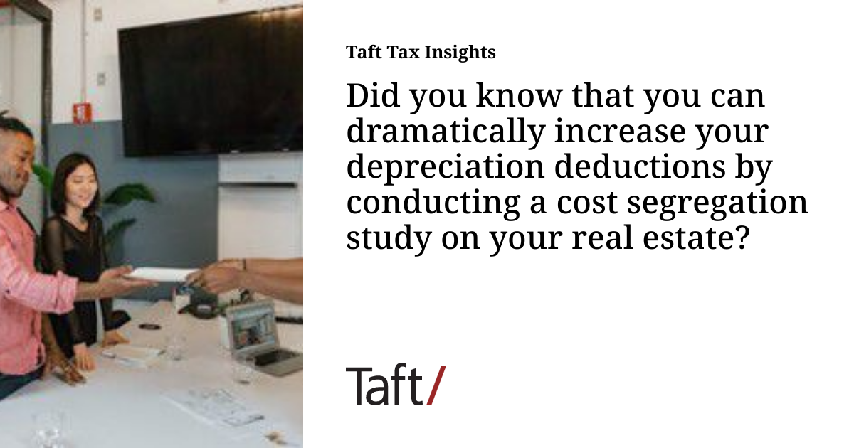 Did you know that you can dramatically increase your depreciation ... - Average Cost Of A Home Study Deduction In La