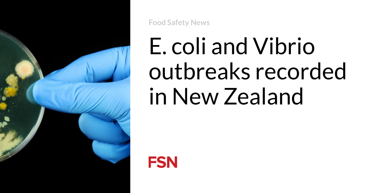 E. coli and Vibrio outbreaks recorded in New Zealand