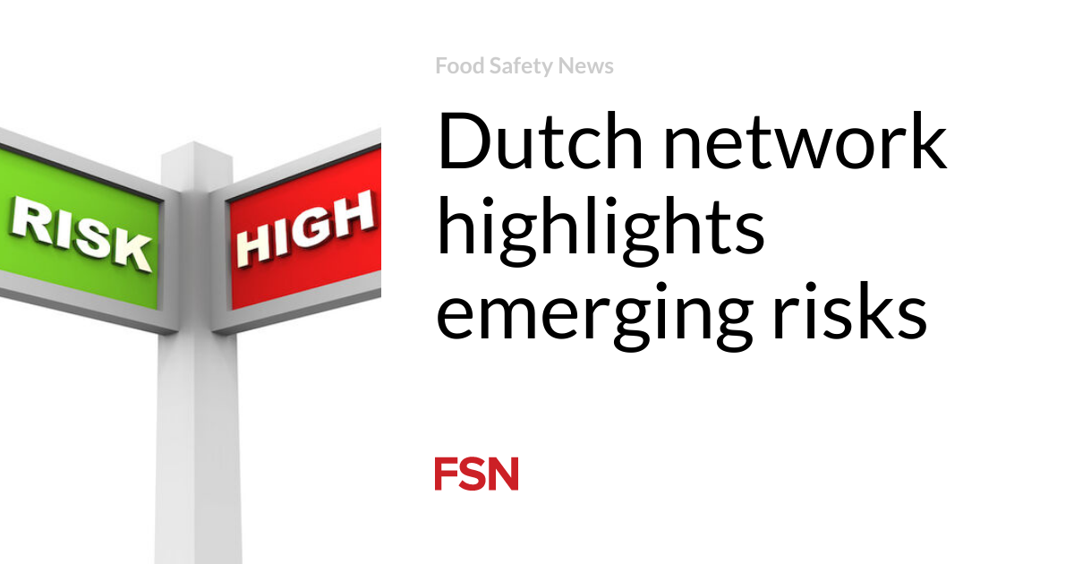 Dutch network highlights emerging risks