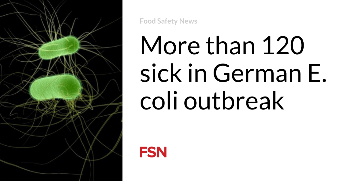 More than 120 sick in German E. coli outbreak | Food Safety News
