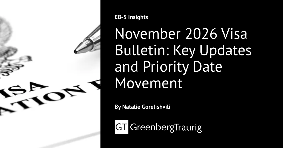 Logos Using Movement November 2026 Visa Bulletin: Key Updates and Priority Date Movement ...