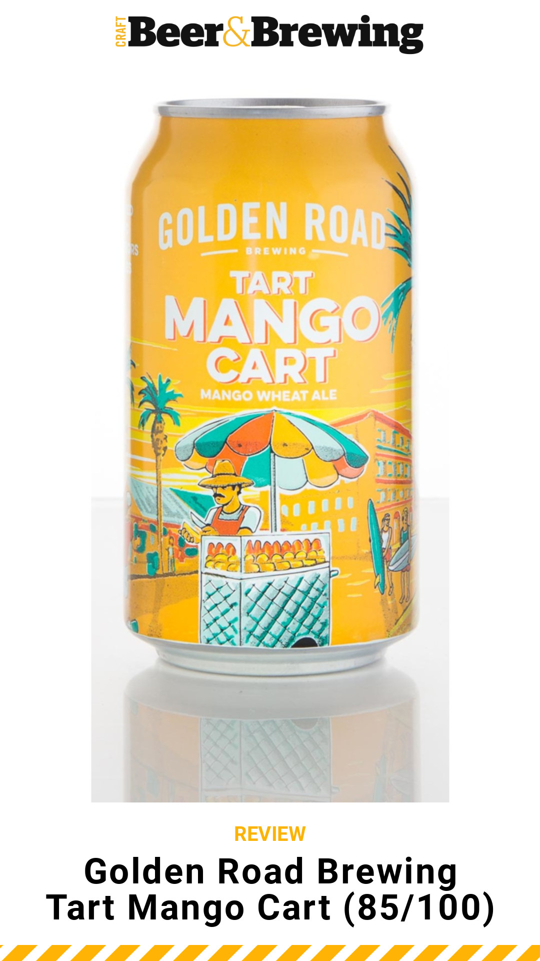 Review Golden Road Brewing Tart Mango Cart Craft Beer & Brewing