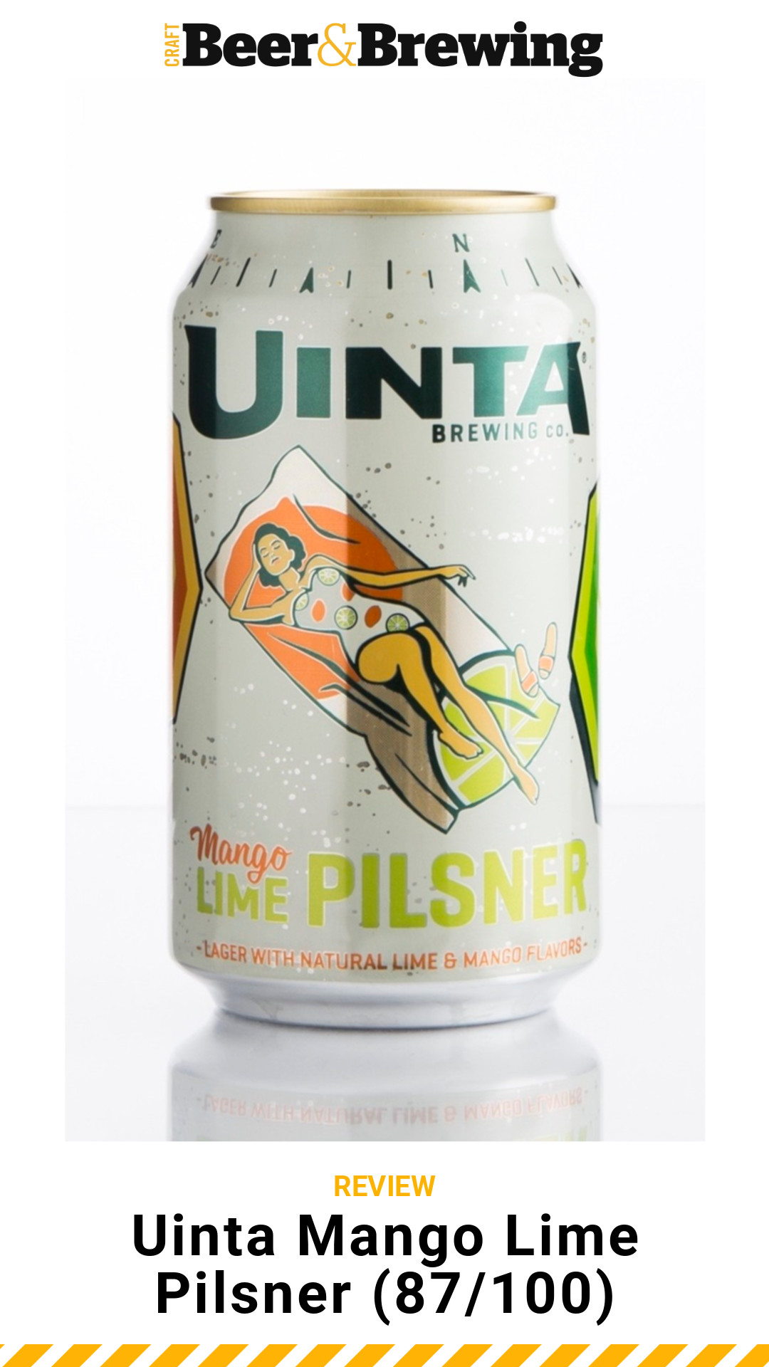 Review Uinta Mango Lime Pilsner Craft Beer & Brewing
