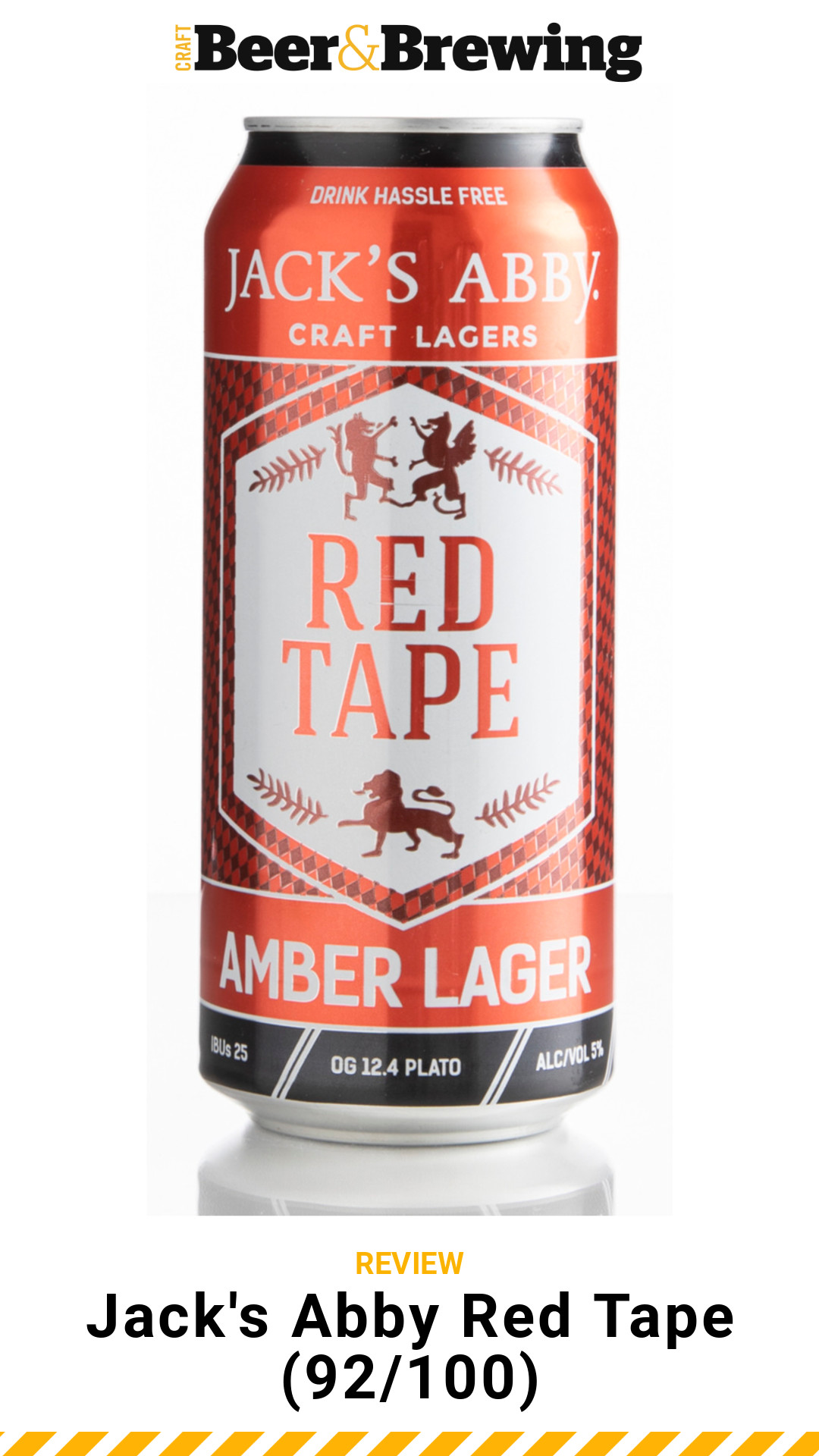 Review Jack's Abby Red Tape Craft Beer & Brewing