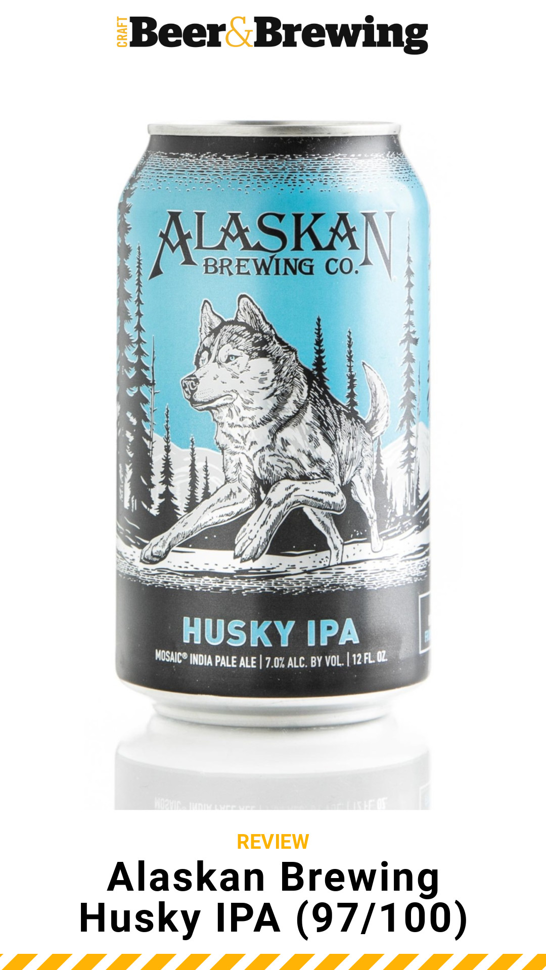 Review Alaskan Brewing Husky IPA Craft Beer & Brewing