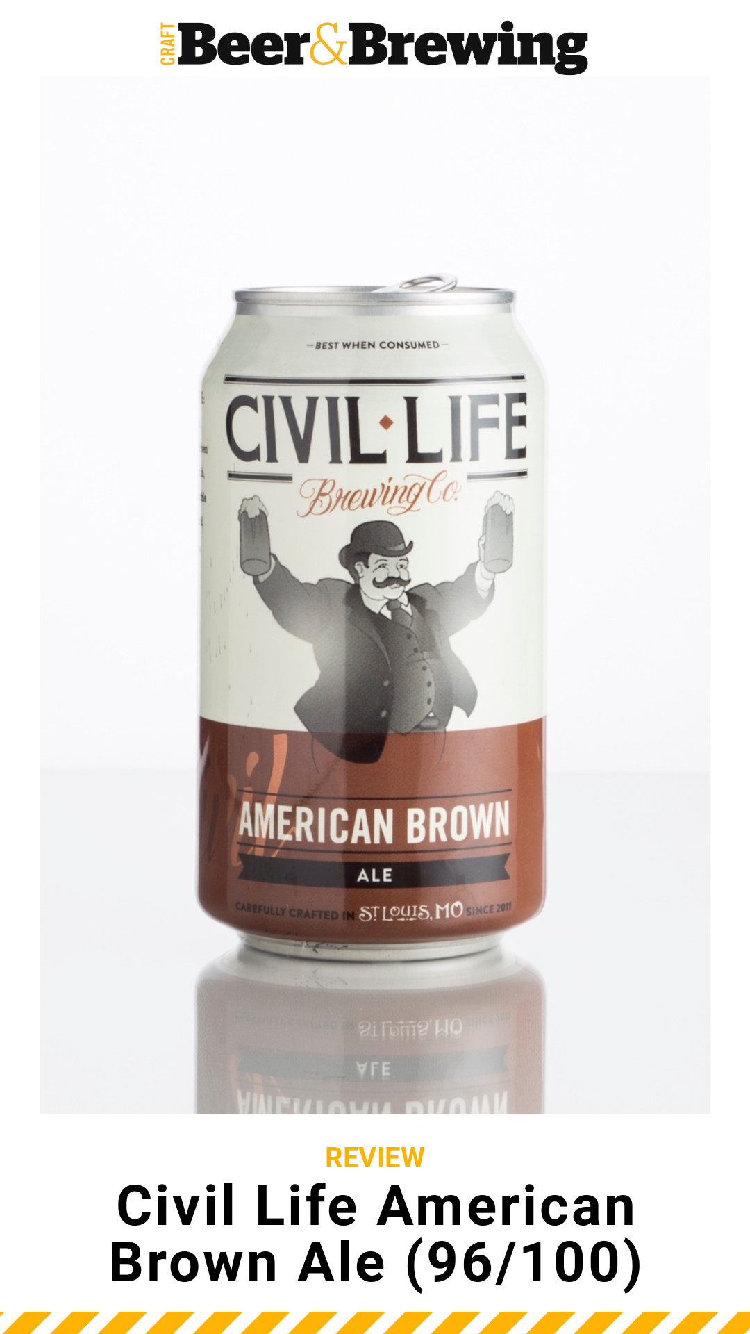 Review Civil Life American Brown Ale Craft Beer & Brewing