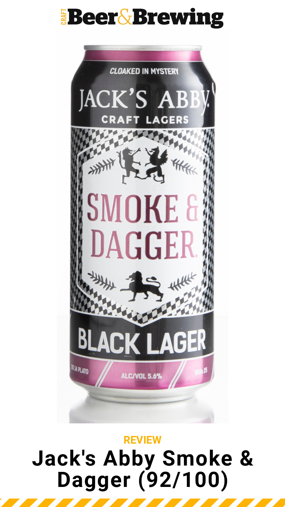 Review Jack's Abby Smoke & Dagger Craft Beer & Brewing