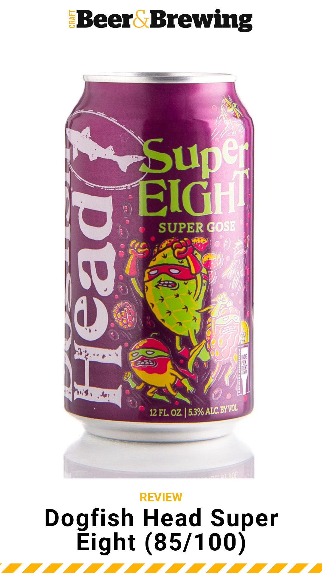 Review Dogfish Head Super Eight Craft Beer & Brewing