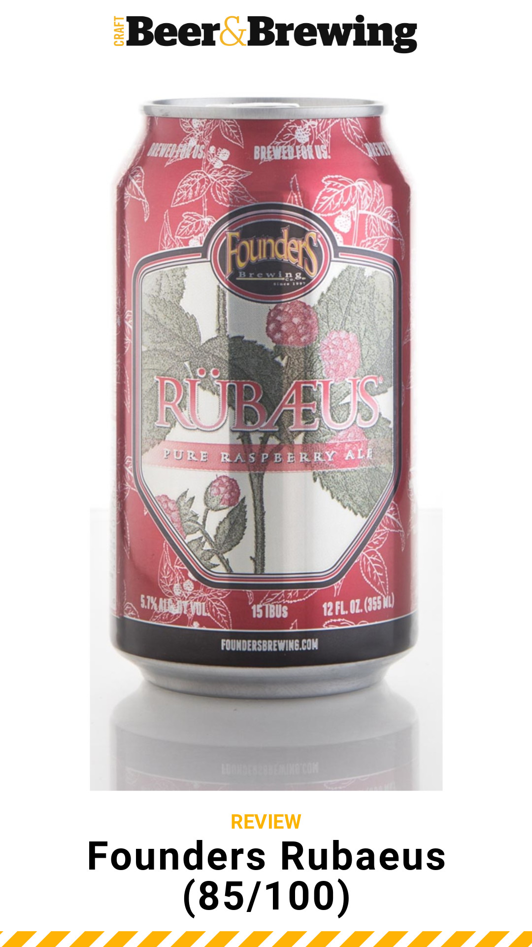 Review Founders Rubaeus Craft Beer & Brewing