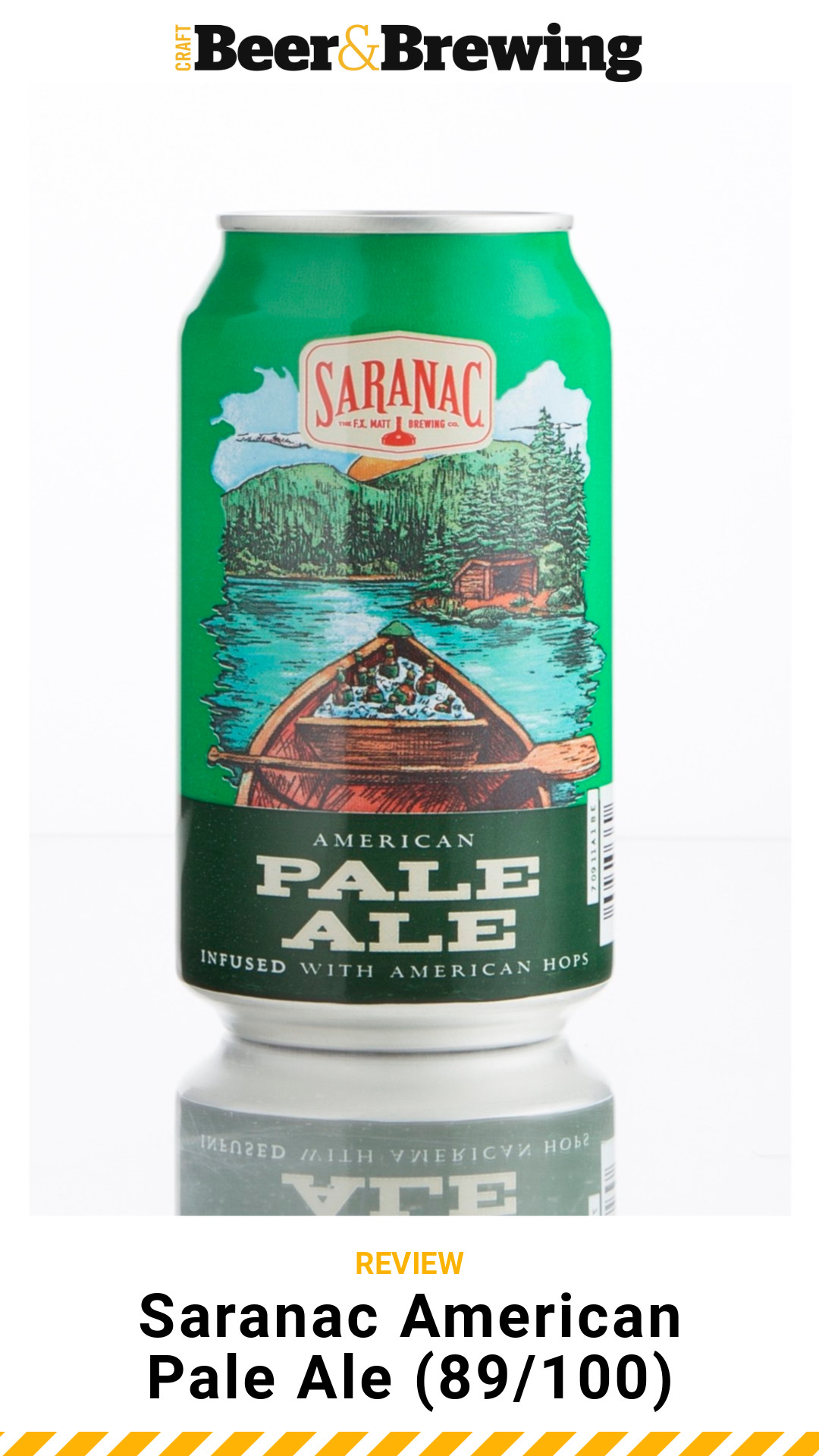Review Saranac American Pale Ale Craft Beer & Brewing