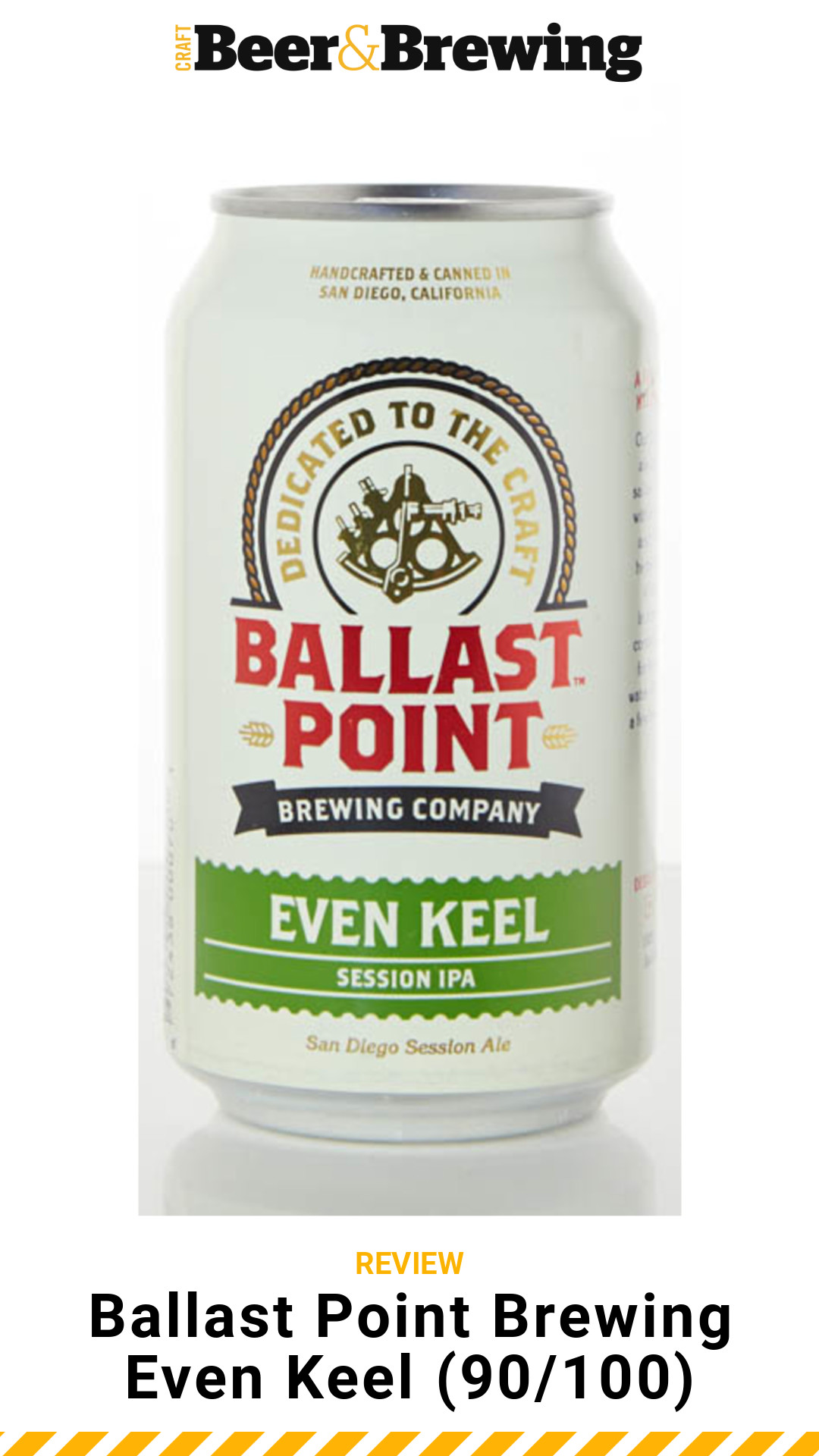Review Ballast Point Brewing Even Keel Craft Beer & Brewing