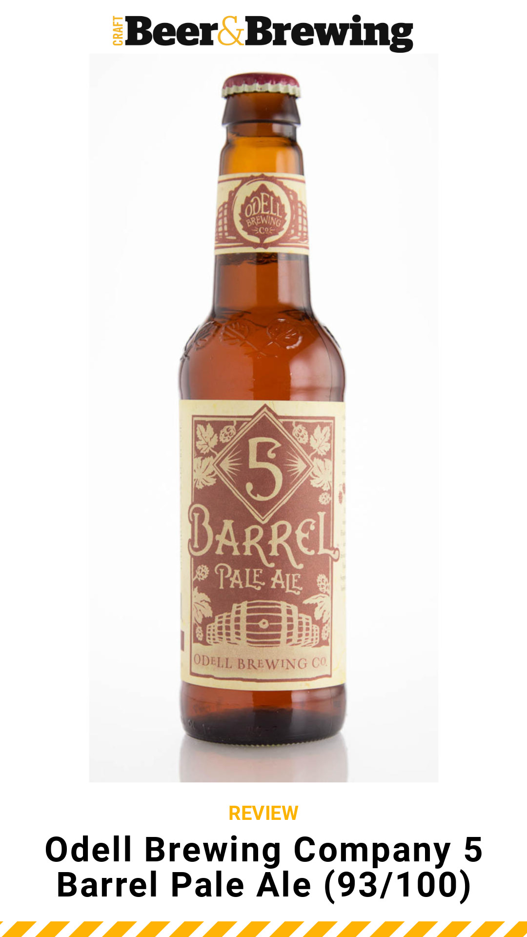 Review Odell Brewing Company 5 Barrel Pale Ale Craft Beer & Brewing